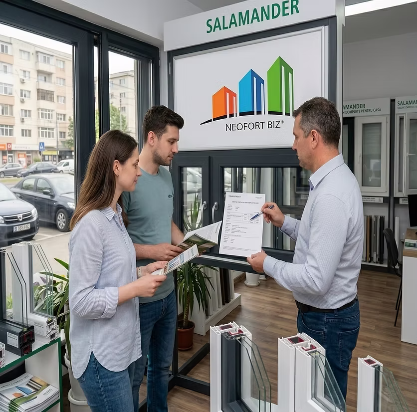 Prețuri termopane Salamander în București 2026 — ghid complet pe profile și sisteme