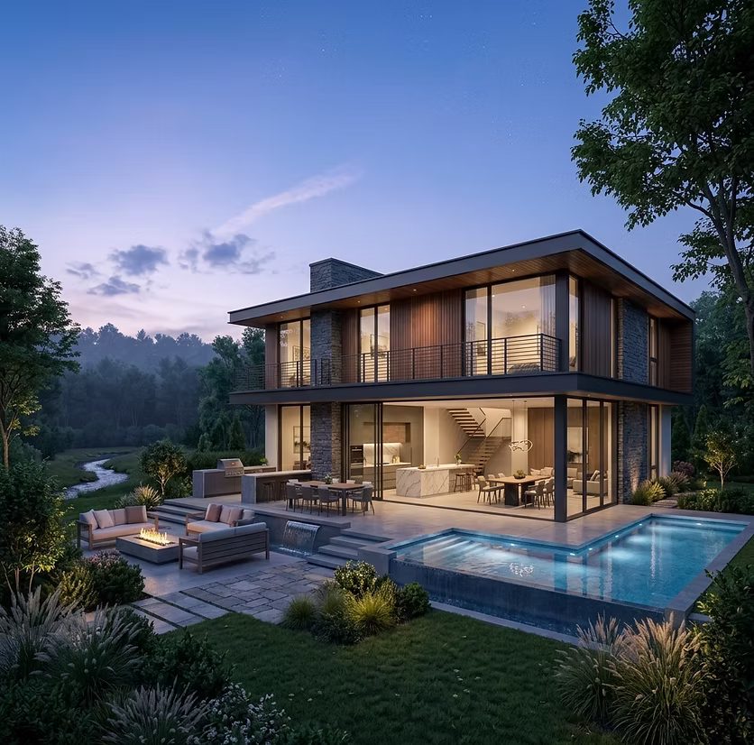 Tâmplărie aluminiu smart home 2026 — ferestre și uși inteligente cu Somfy, KNX și Apple HomeKit